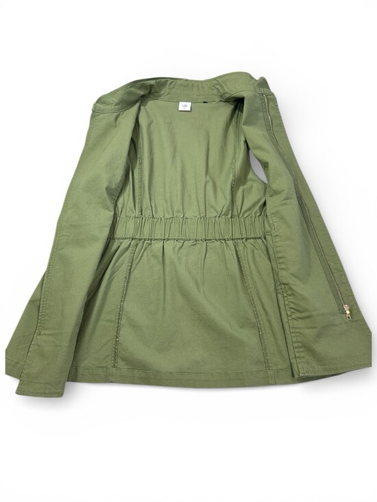 Cabi 5101 Explorer Utility Vest Zip Front Sleeveless Long Elastic Army Green - Picture 5 of 10